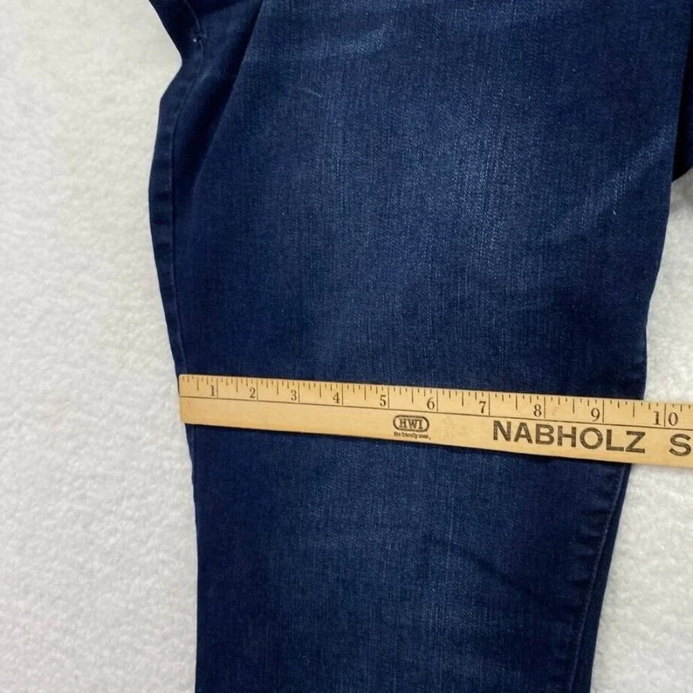Old Navy Womens Rockstar Skinny Jeans Sz 20 Plus Regular Dark Wash Denim Stretch